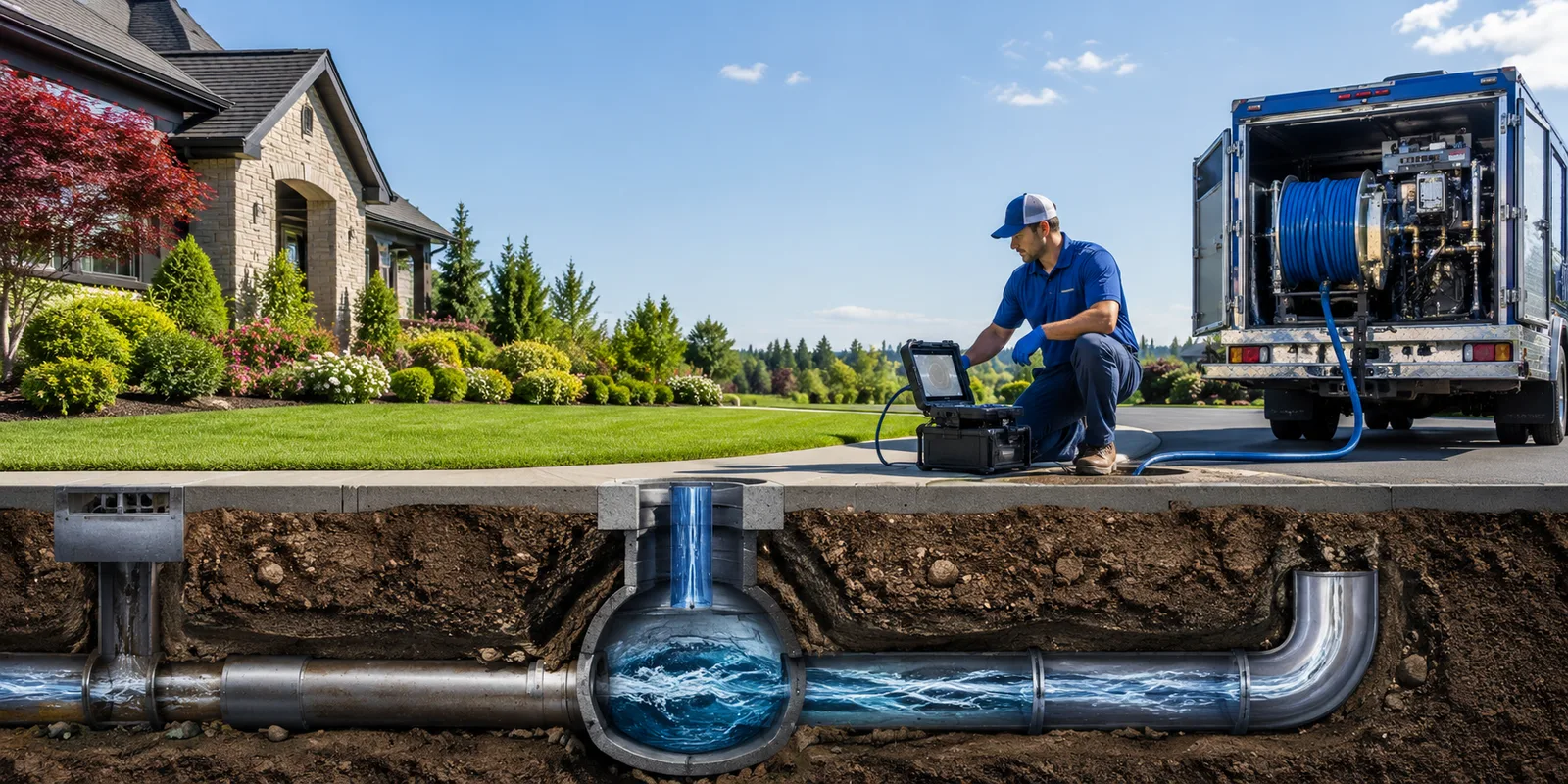Drainage restoration information for Lapaz, IN